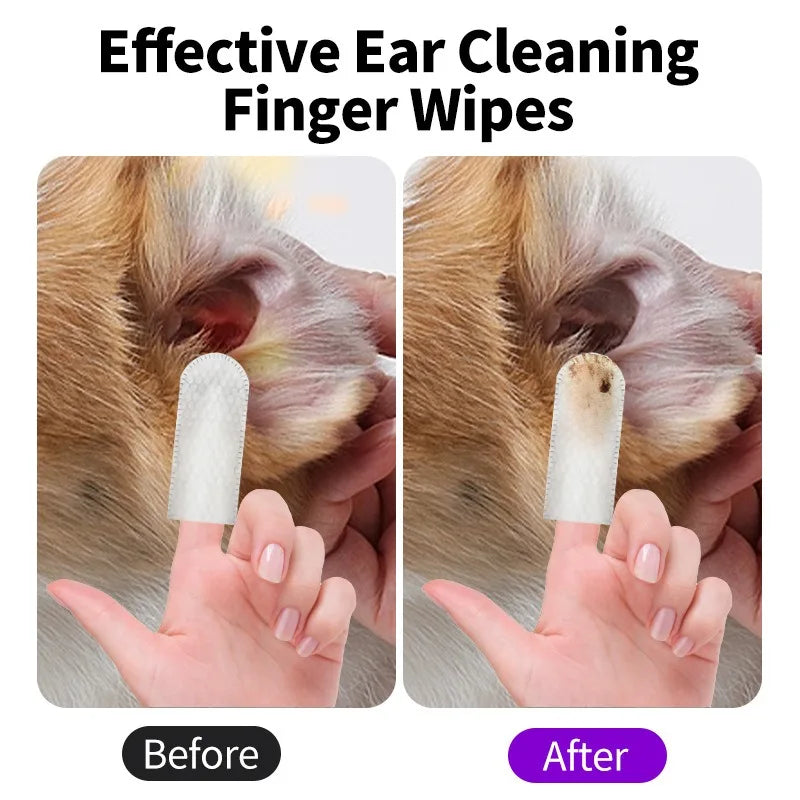 Pet Ear Cleaner Wipes