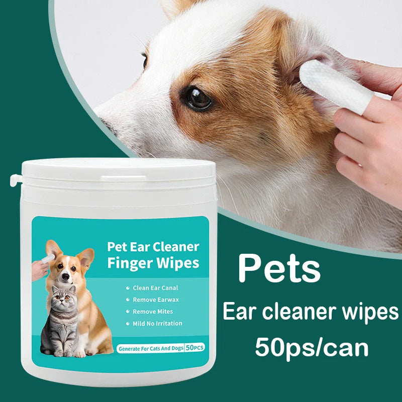 Pet Ear Cleaner Wipes